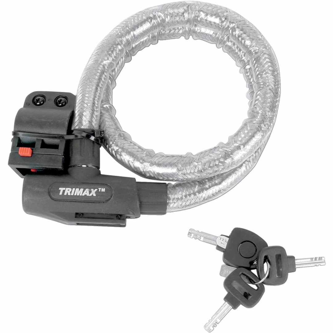 Lås Gladiator Series Svart Stål TRIMAX LOCK-BRAIDED CABLE 36"
