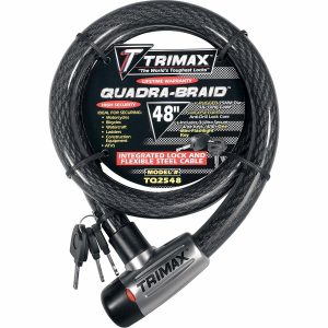 Lås Trimaflex Svart Cable TRIMAX