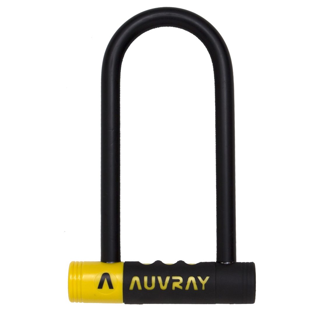 Lås U-lock Alarm Svart/gul AUVRAY Lås – bild 4