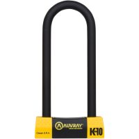 Lås U-lock K10 Svart/gul AUVRAY