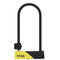 Lås U Titan Svart/gul AUVRAY
