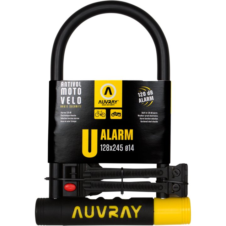 Lås Xtreme Maxi Svart/gul AUVRAY Lås – bild 3
