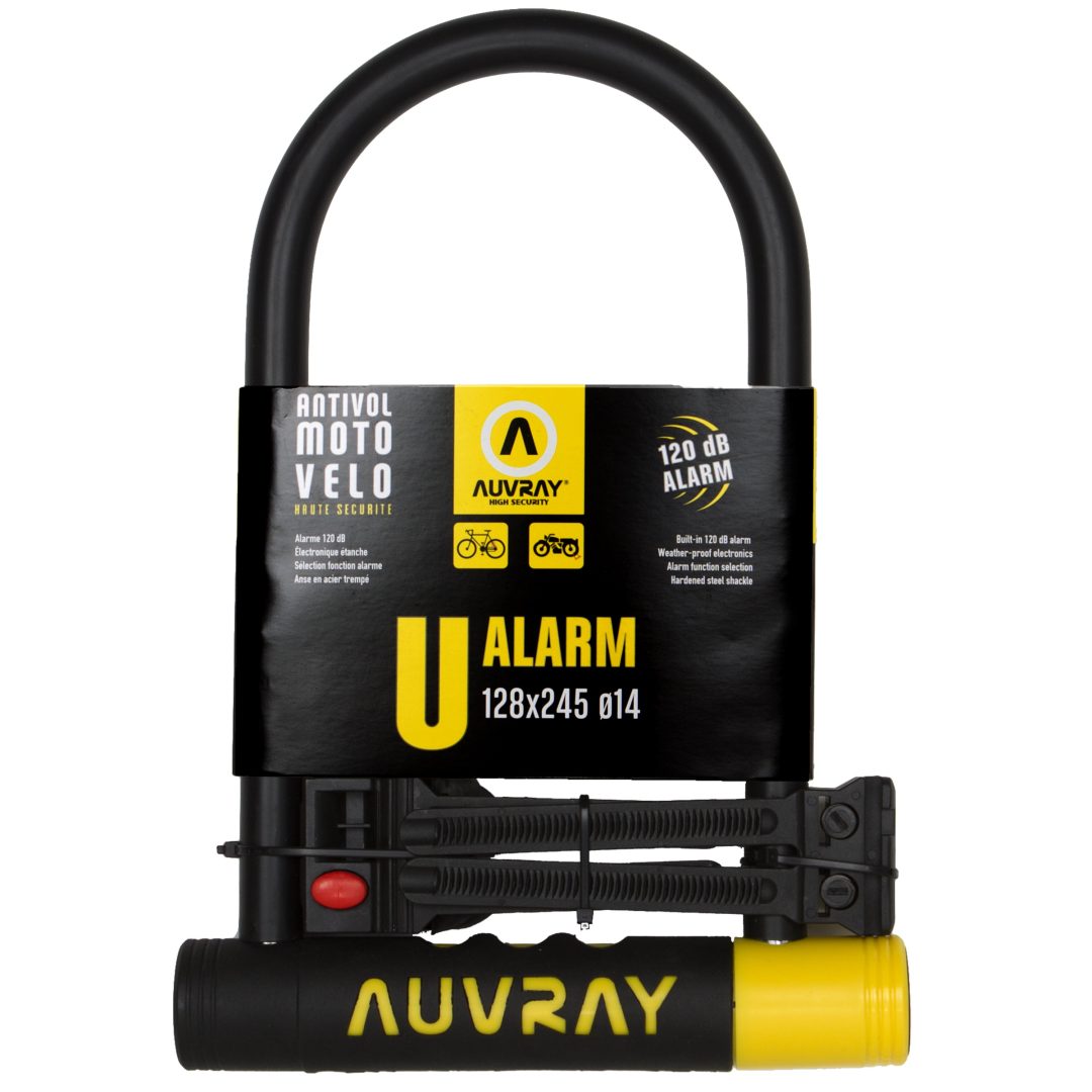 Lås Xtreme Maxi Svart/gul AUVRAY Lås