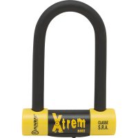 Lås Xtreme U Svart/gul AUVRAY