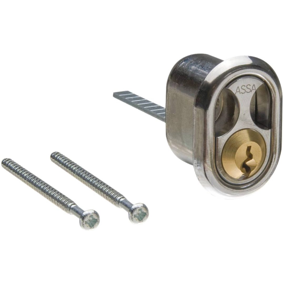 Låscylinder/cylindersatser Basic 1300-serien ASSA CYLINDER 1307 KROM M 3 NY – bild 4