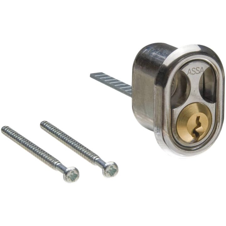 Låscylinder/cylindersatser Basic 1300-serien ASSA CYLINDER 1307 KROM M 3 NY – bild 4