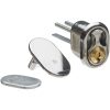 Låscylinder/cylindersatser Basic 1300-serien ASSA CYLINDER 1307 KROM M 3 NY – miniatyr 3