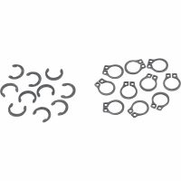 Låsring Svart Rå EASTERN MOTORCYCLE PARTS