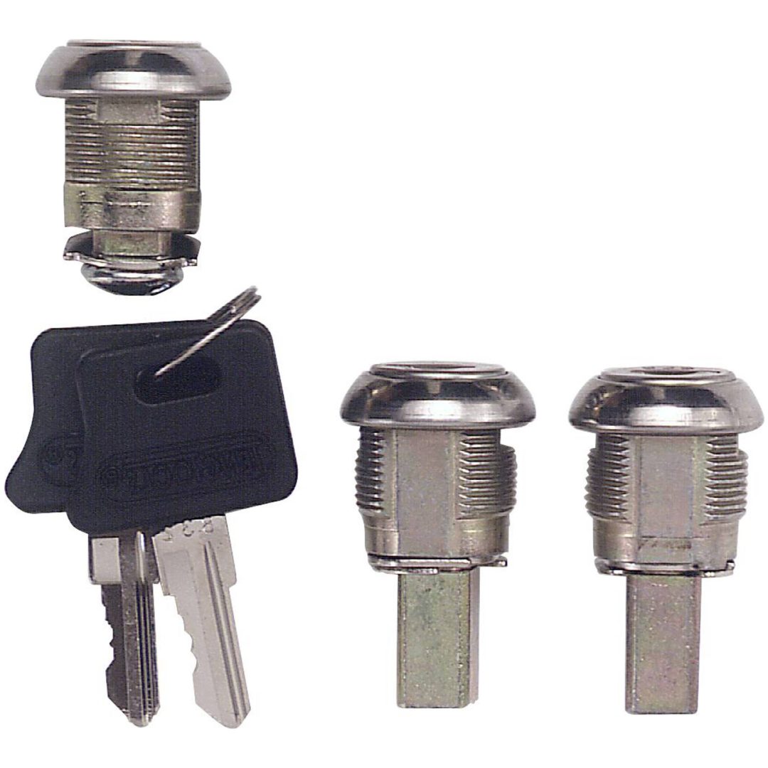 Låssats med 3 lås för verktygssats TC-LOCK3 Teng Tools LÅSSATS MED 3 LÅS 1 NYCKELSATS – bild 2