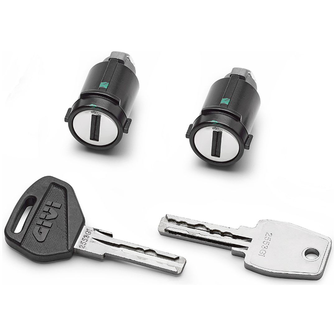 Låssats Smart Security Lock för 2 väskor Givi TREKKER OUTBACK EVO-serien