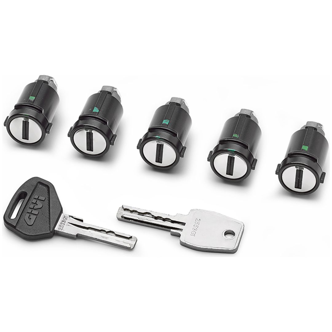 Låssats Smart Security Lock för 5 väskor Givi TREKKER OUTBACK EVO-serien