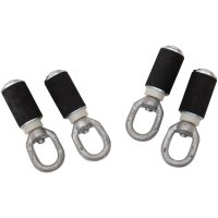 Lastfäste Twist N Lock Svart MOOSE RACING