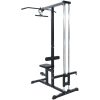 Lat Pulldown Maskin med Justerbart Säte 80 kg Lastbart Stål vidaXL Large – miniatyr 2