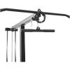 Lat Pulldown Maskin med Justerbart Säte 80 kg Lastbart Stål vidaXL Large – miniatyr 7
