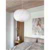 Lattice Taklampa 50cm, Vit Textil ANETA HOME Vit – miniatyr 4
