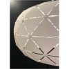 Lattice Taklampa 50cm, Vit Textil ANETA HOME Vit – miniatyr 3