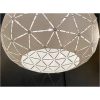 Lattice Taklampa 50cm, Vit Textil ANETA HOME Vit – miniatyr 5