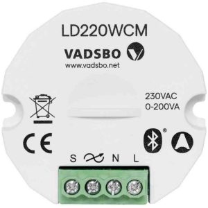 LD220WCM Blåtandsdimmer för LED infällt Vadsbo