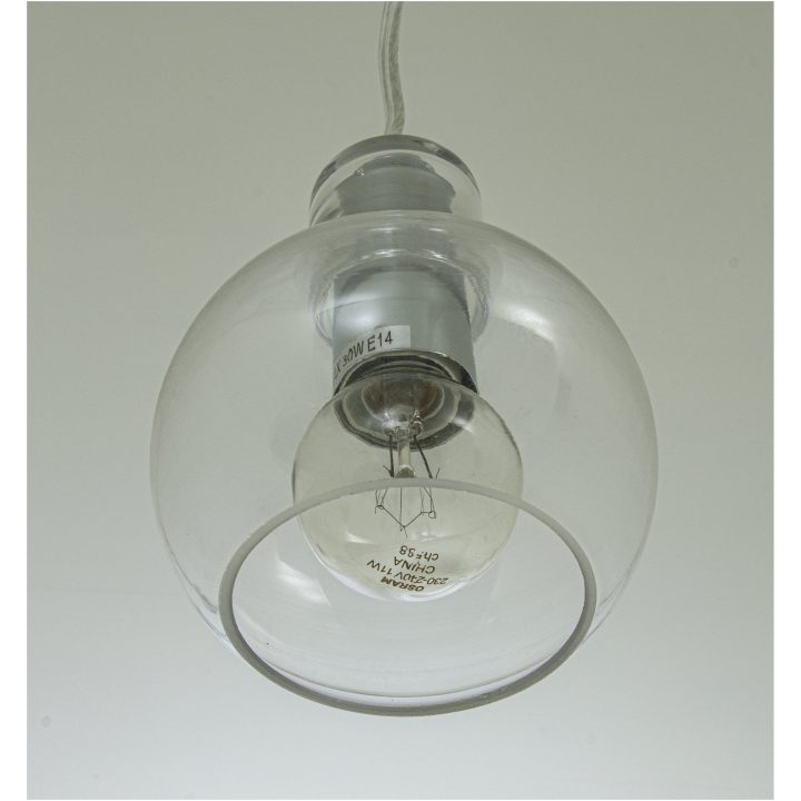 Leah Fönsterlampa, ANETA HOME Sockel E14 Krom /Klar – bild 2