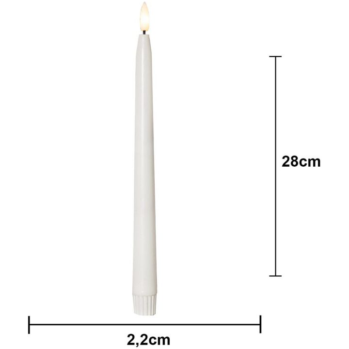 LED Antikljus 2-pack Flamme Slim Outdoor STAR TRADING – bild 9