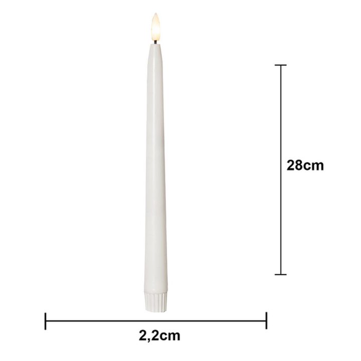 LED Antikljus 2-pack Flamme Slim Outdoor STAR TRADING – bild 10