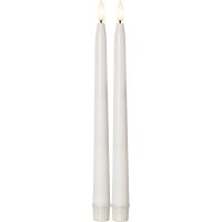 LED Antikljus 2-pack Flamme Slim Outdoor STAR TRADING
