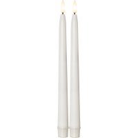 LED Antikljus 2-pack Flamme Slim Outdoor STAR TRADING