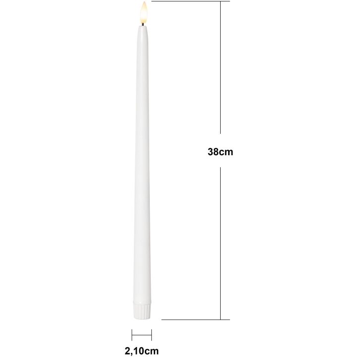 LED Antikljus 2-pack Flamme Slim STAR TRADING – bild 14