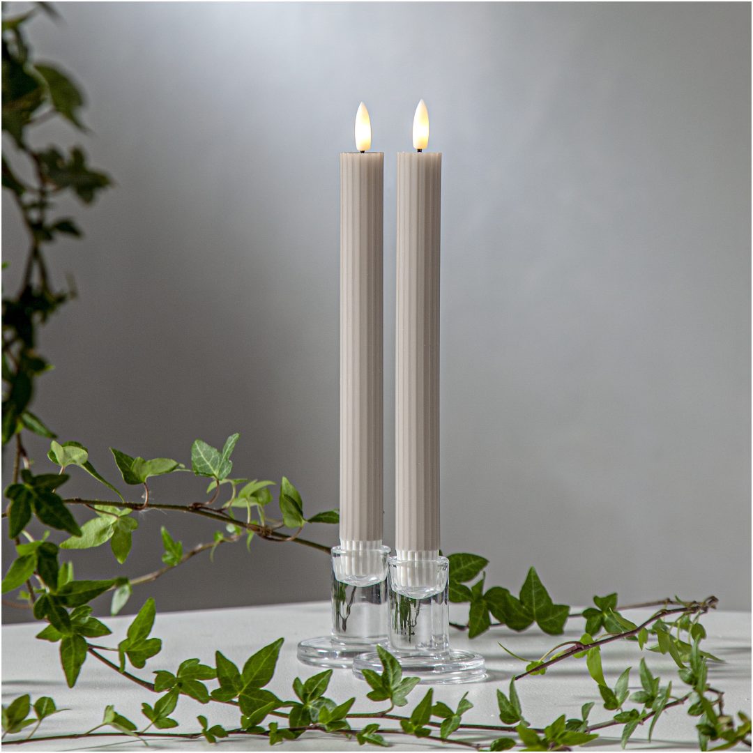LED Antikljus 2-pack Flamme Stripe STAR TRADING – bild 3