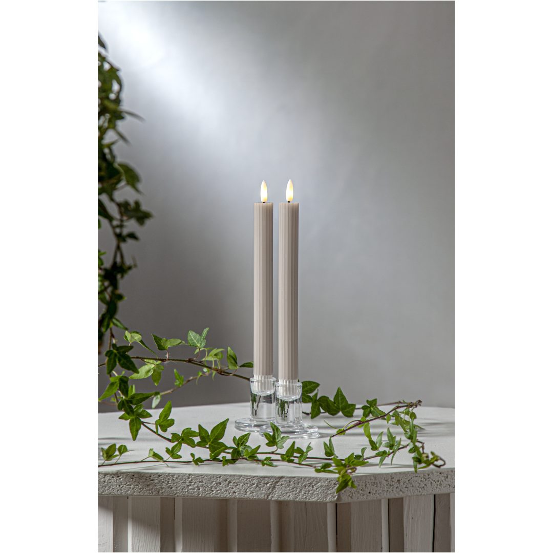 LED Antikljus 2-pack Flamme Stripe STAR TRADING – bild 4