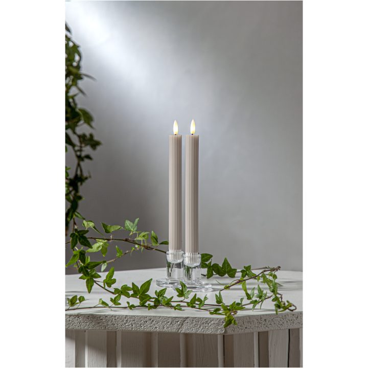 LED Antikljus 2-pack Flamme Stripe STAR TRADING – bild 4