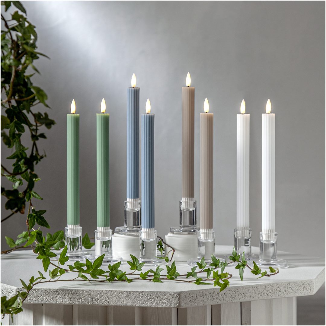 LED Antikljus 2-pack Flamme Stripe STAR TRADING – bild 6