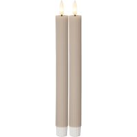 LED Antikljus 2-pack Flamme Stripe STAR TRADING