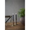 LED Antikljus 2-pack Flamme Svart Star Trading – miniatyr 1