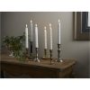 LED Antikljus 2-pack Flamme Swirl Grå Star Trading – miniatyr 3