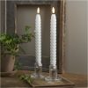 LED Antikljus 2-pack Flamme Swirl Vit Star Trading – miniatyr 6