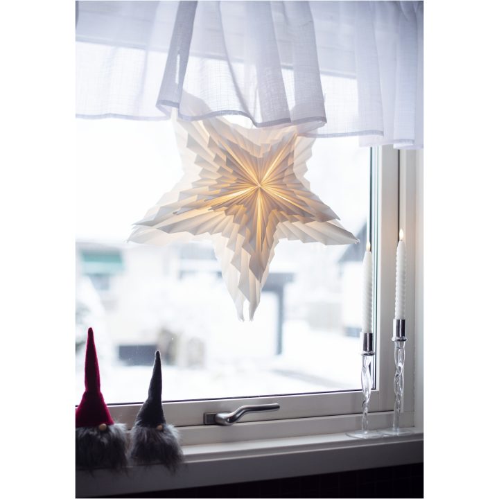 LED Antikljus 2-pack Flamme Swirl Vit Star Trading – bild 10