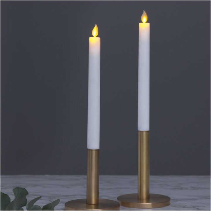 LED Antikljus 2-pack M-Twinkle Vit Star Trading – bild 10