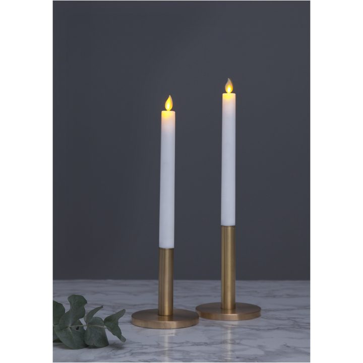 LED Antikljus 2-pack M-Twinkle Vit Star Trading – bild 8