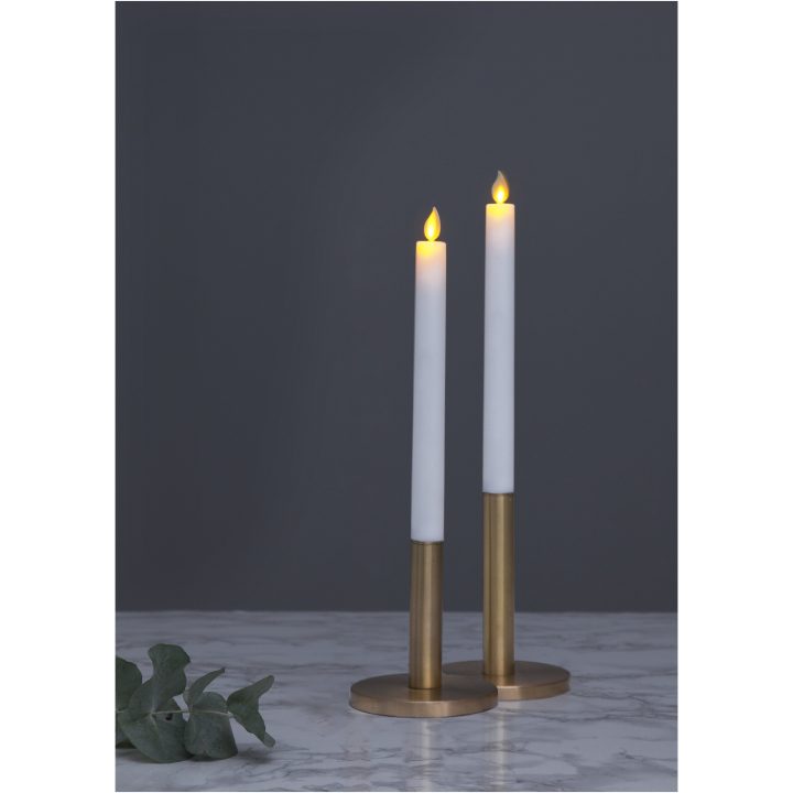 LED Antikljus 2-pack M-Twinkle Vit Star Trading – bild 6