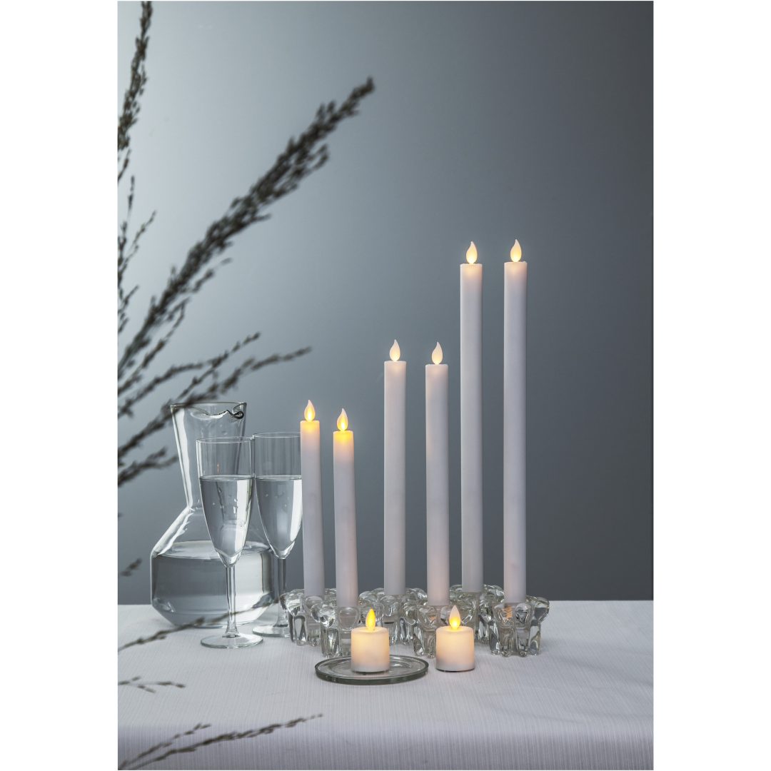 LED Antikljus 2-pack M-Twinkle Vit Star Trading – bild 7