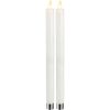 LED Antikljus 2-pack M-Twinkle Vit Star Trading – miniatyr 1