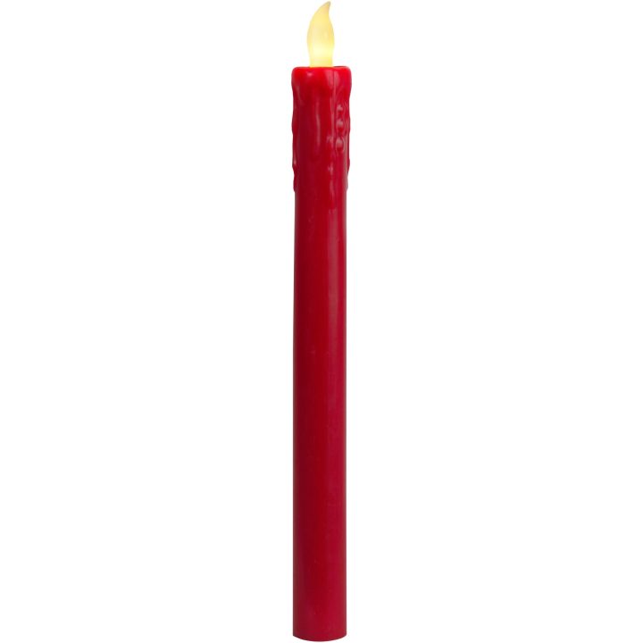 LED Antikljus 2-pack Presse Röd Star Trading – bild 4