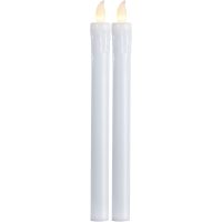 LED Antikljus 2-pack Presse Vit Star Trading