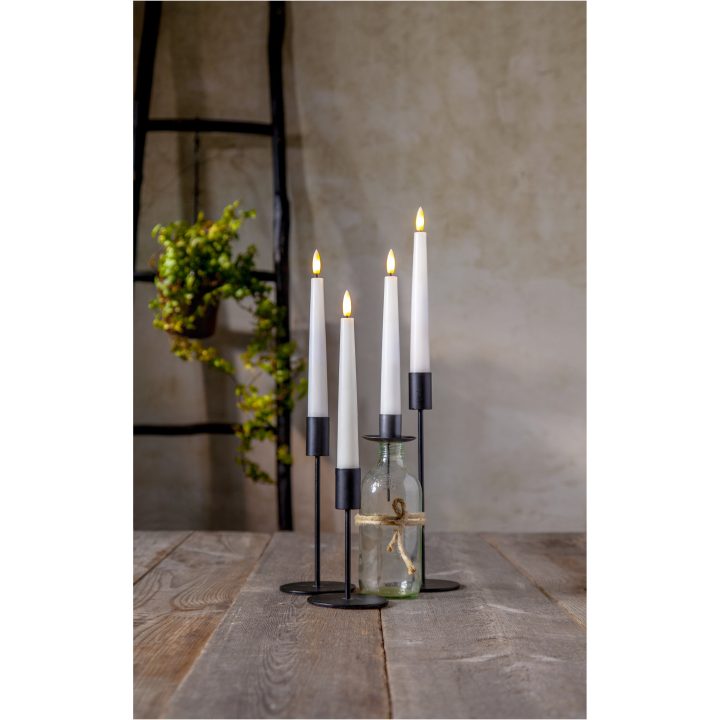 LED Antikljus 4-pack Flamme Vit Star Trading – bild 9