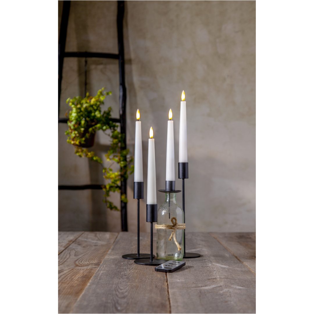 LED Antikljus 4-pack Flamme Vit Star Trading – bild 10