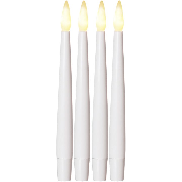 LED Antikljus 4-pack Paulina Vit Star Trading – bild 5