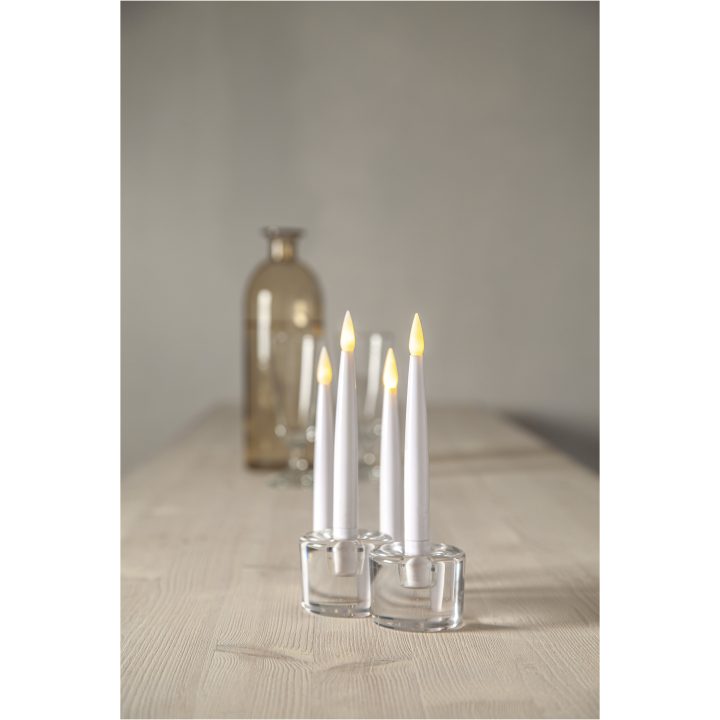 LED Antikljus 4-pack Paulina Vit Star Trading – bild 6