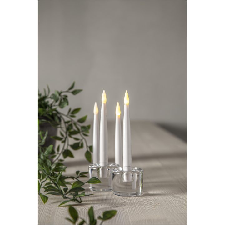LED Antikljus 4-pack Paulina Vit Star Trading – bild 7