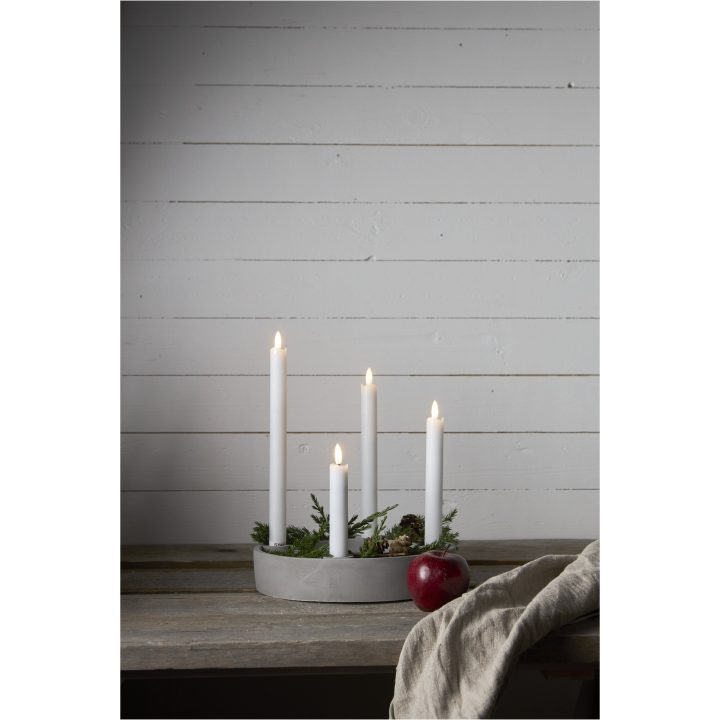 LED-antikljus Flamme Rustic Vit Star Trading – bild 20
